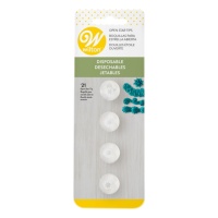 Bicos de estrela abertos descartáveis - Wilton - 4 peças