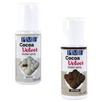 Spray de Manteiga de Cacau comestível em Veludo 100 ml - PME