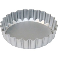 Forma de alumínio com base desmontável de 10 x 10 x 2,5 cm - PME
