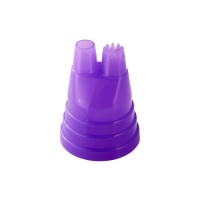 Kit de bico duplo liso e encaracolado e 2 sacos de pasteleiro descartáveis - Wilton