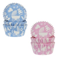 Cápsulas de cupcake para bebé - House of Marie - 50 unidades