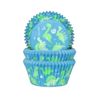 Cápsulas para cupcakes de dinossauro - House of Marie - 50 unidades