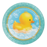 Pratos de pato de 23 cm - 8 peças