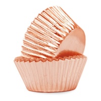 Cápsulas para cupcakes de 7,5 cm metalizadas - Scrapcooking - 48 unidades