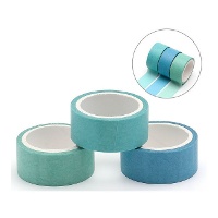 Washi tape tricolor 3 m - 3 unidades