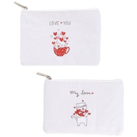 Saco de toilette Love Pets 17,5 x 11,5 cm - 1 unid.