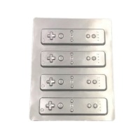 Forma para chocolate com comando Wii 18,5 x 24,5 cm - Pastkolor - 4 cavidades