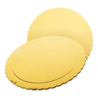 Base para bolos 20 x 20 x 0,3 cm redonda - 1 unidade