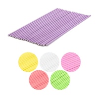 Palitos para bolos de 15 cm - Sweetkolor - 20 unidades