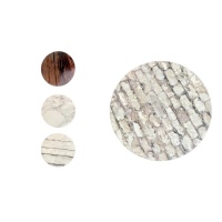 Base para bolos 30 x 30 x 0,3 cm design natural - 1 unidade