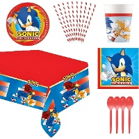 Kit para festa do Sonic - 8 pessoas