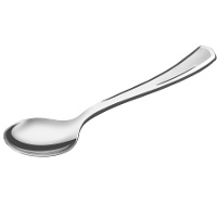 Colheres de plástico prateadas de 13 cm - 50 unid.