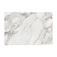 Base para bolo de 30 x 25 x 0,3 cm com efeito marmorizado
