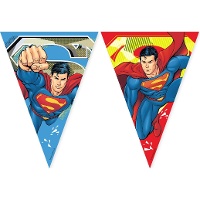 Bandeirola do Superman em ação