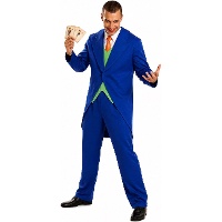 Fato de palhaço Joker para adulto
