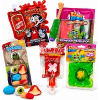 Kit de guloseimas malucas de Halloween - 5 unidades