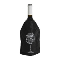 Resfriador para garrafa de vinho - preto