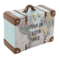 Cofre em forma de mala para uma super viagem