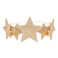 Bandolete dourada de princesa