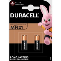 Pilhas Alcalinas Tipo MN21 - Duracell - 2 unidades