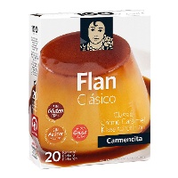 Flan clássico sem açúcar de 20 gr - Carmencita
