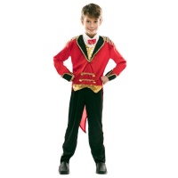 Fato de domador vermelho para crianças