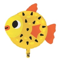 Balão peixe amarelo - Festa Conver