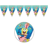 Faixa de 3m do Bob Esponja Calça Quadrada