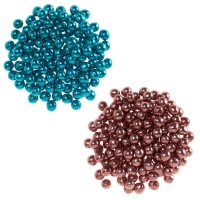 Pérolas em mini crispy coloridas de 6 mm - Dekora - 350 gr
