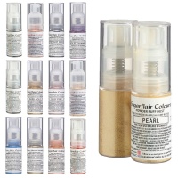 Spray glitter comestível 10 gr - com E171 - Sugarflair