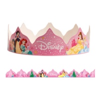 Coroas para o bolo de reis de Princesas Disney - Dekora - 100 unidades