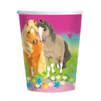 Copos Pretty Pony 250 ml - 8 unidades