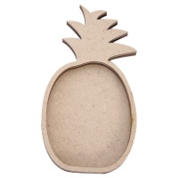 Abanador de ananás em madeira 18,5 x 10 cm - Artis decor