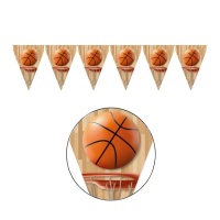 Galhardetes de basquetebol - 3 m