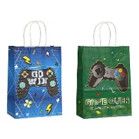 Sacola de Presente de Videogames de 21 x 15 cm