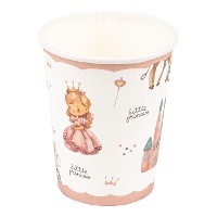 Copos de Pequena Princesa - 8 unidades