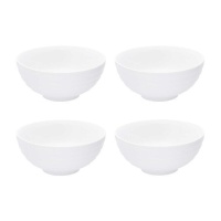 Taça redonda de porcelana de 1,5 L - 4 unid.