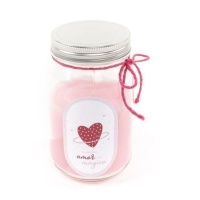 Vela perfumada 13 cm Love - DCasa