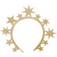 Diadema de Estrelas Douradas