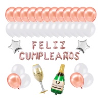 Kit de balões de aniversário - Monkey Business - 37 peças