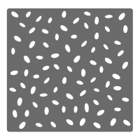 Cortado quadriculado com pontos de polca 8 x 8 cm - Artemio