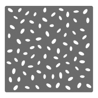 Recorte quadrado com bolinhas 8 x 8 cm - Artemio