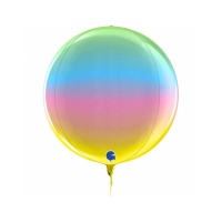 Balão orbital Rainbow 38 cm - Grabo