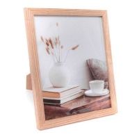 Moldura para fotografias vaso branco para fotografias 20 x 25 cm - DCasa