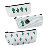 Saco de arrumação com fecho de correr para cactos 20 x 8 cm - 1 unid.