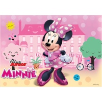 Minnie bolacha comestível 14,8 x 21 cm - Dekora