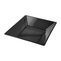 Pratos de plástico coloridos fundos de 17 cm - 6 peças.