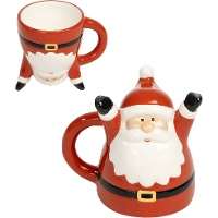 Caneca divertida do Papai Noel de 207 ml