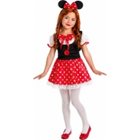 Fato de rato com tiara para menina