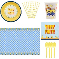 Pack para festa dos Minions Divertidos - 6 pessoas